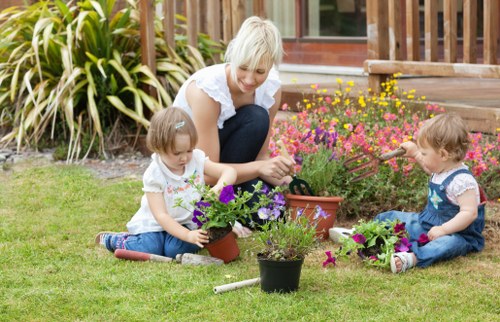 Local garden lighting installation work for residential and commercial properties in Mitcham