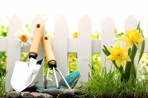 Local Mitcham hard landscaping work for a residential outdoor space